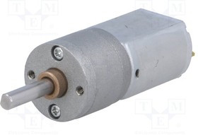 POLOLU-3477, Двигатель: DC, с редуктором, 12ВDC, 1,6А, Ось: D профиль, 78: 1