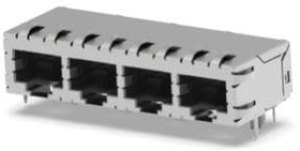 6339167-2, Modular Connectors / Ethernet Connectors 1X4 SE TH SHD STD C5 RJ45 6339167-2, Modular Connectors / Ethernet Connectors 1X4 SE TH SHD STD C5 RJ45