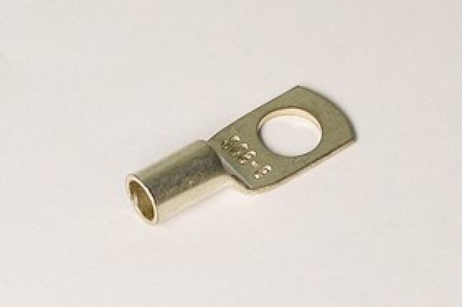 Клемма"O" d 6,5, 6,0S Cu луженая, обжимная, SC6-6 Клемма"O" d 6,5, 6,0S Cu луженая, обжимная, SC6-6