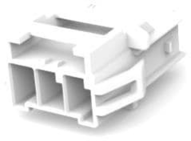1-1971772-3, 6mm 1x3P 3 1 P=6mm Rectangular Connectors Housings 1-1971772-3, 6mm 1x3P 3 1 P=6mm Rectangular Connectors Housings