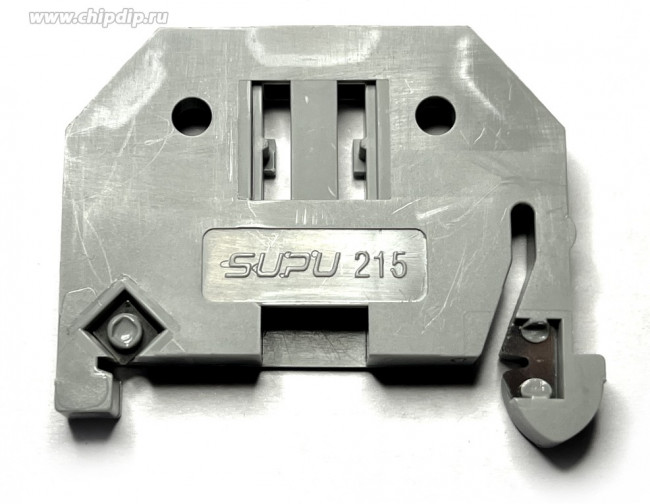 215203, Стопор оконечный SPD 35 зажимной, толщина 6.0мм End Stop
