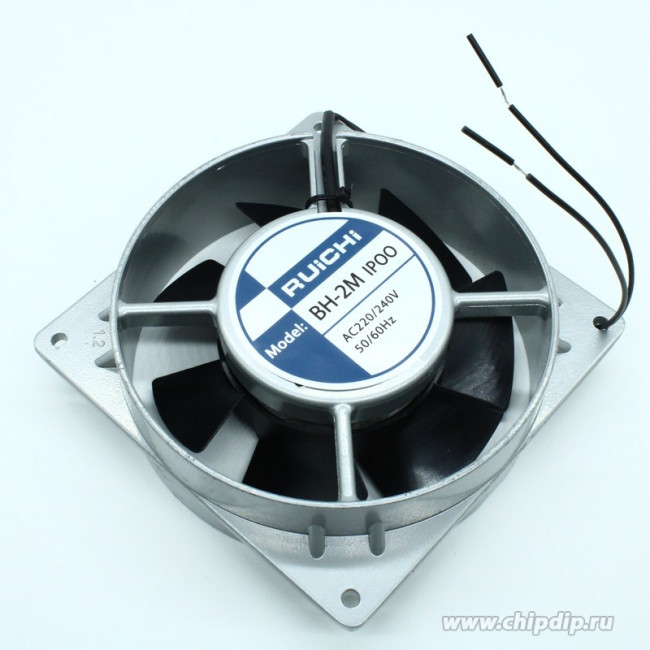 Вентилятор 130x130x39, напряжение 220В, выводы 2L, ШП, BH-2MIP00 [ВН-2]