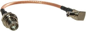 SMA-K-1.5-RG316-10CM-TS9, Разъём высокочастотный , длина 10 см