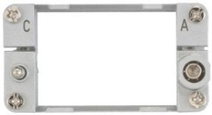 09140060361, Рамка для модулей, Han Modular, размер 6В, маркировка А..B 09140060361, Рамка для модулей, Han Modular, размер 6В, маркировка А..B