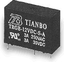 Реле 12В, TRGBL-SS-112DM, 1NOx5А;250В;28В