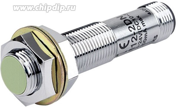 PRCM12-2DN Индуктивный трёхпроводный датчик в стандартном корпусе 35мм с индикатором и разъемом M12x1, NPN НО, зона срабатывания 2мм PRCM12-2DN Индуктивный трёхпроводный датчик в стандартном корпусе 35мм с индикатором и разъемом M12x1, NPN НО, зона срабатывания 2мм