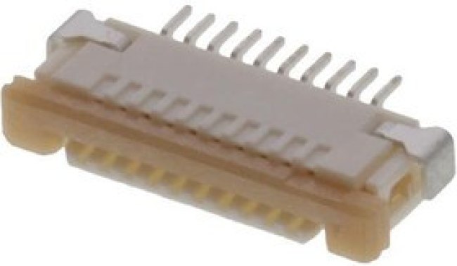52207-1033, FFC &amp; FPC Connectors 1.0 FPC ZIF 10Ckt Sn-Ag-Bi