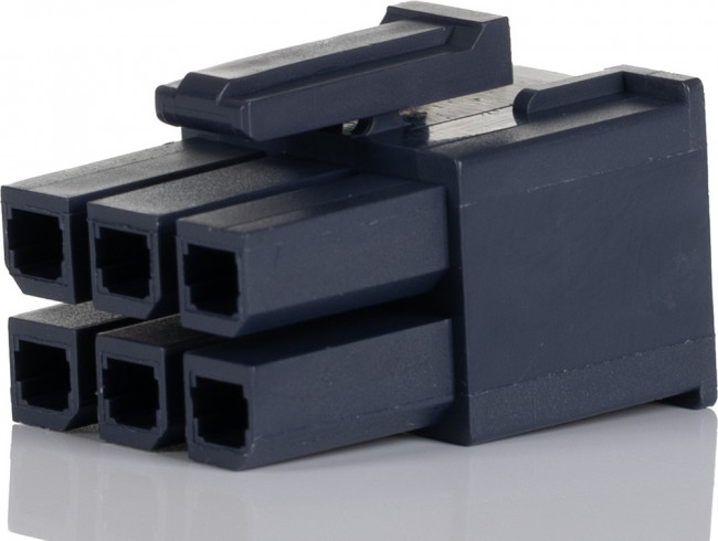 1700010106, Кожух разъема вилка 6 контакт(ов) 5.7мм обжим кабеля серия Mini-Fit Jr пакет 1700010106, Кожух разъема вилка 6 контакт(ов) 5.7мм обжим кабеля серия Mini-Fit Jr пакет