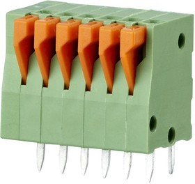 AST0820606, Клеммная колодка типа провод к плате, 2.54 мм, 6 вывод(-ов), 26 AWG, 20 AWG, 0.5 мм², Вставной