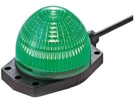 LH1D-D3HQ4C30RG, LED Indicator, Cable, 3 m, Fixed, Green / Red, AC / DC, 24V
