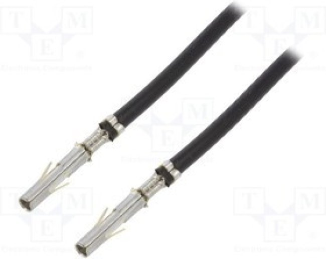 MX-79758-2032, Контакт, "мама", луженые, 18AWG, MLX, Ш.контактов: 6,35мм, Дл: 0,3м