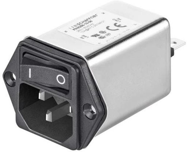 FN9266B-6-06, IEC FILTER, MEDICAL, 3MH, 6A, 250VAC FN9266B-6-06, IEC FILTER, MEDICAL, 3MH, 6A, 250VAC