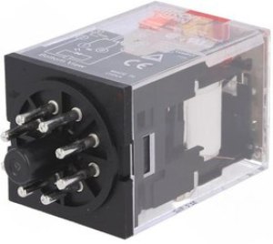 MKS2PIN-24AC, Реле: электромагнитное, DPDT, Uобмотки: 24ВAC, 10A/250ВAC, 10А MKS2PIN-24AC, Реле: электромагнитное, DPDT, Uобмотки: 24ВAC, 10A/250ВAC, 10А