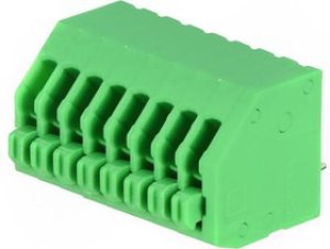 PTSA0.5/8-2.5-Z, Зажимная рейка для печатных плат, угловой 45°, 2,5мм, на PCB PTSA0.5/8-2.5-Z, Зажимная рейка для печатных плат, угловой 45°, 2,5мм, на PCB