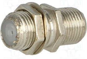 FCG-FCG-P, Соединитель, F гнездо, с обеих сторон, прямой