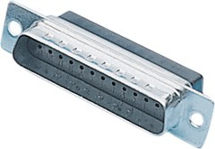 CHDC25M01, D-Sub male, Plug, DB-25, Crimp Terminal
