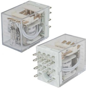 4453(18F)-4 (HH54P) 12VDC 5A, Электромагнитное реле 4453(18F)-4 (HH54P) 12VDC 5А, 4C: 4PDT