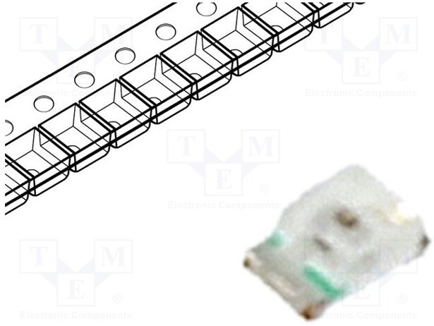 LL-S192PVC-V1-2B, LED; SMD; 0603; red; 28?80mcd; 1.6x0.8x0.6mm; 130°; 1.6?2.4V; 20mA LL-S192PVC-V1-2B, LED; SMD; 0603; red; 28?80mcd; 1.6x0.8x0.6mm; 130°; 1.6?2.4V; 20mA