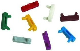 09458500008, Modular Connectors / Ethernet Connectors RJI COLOR-CLIP BLUE