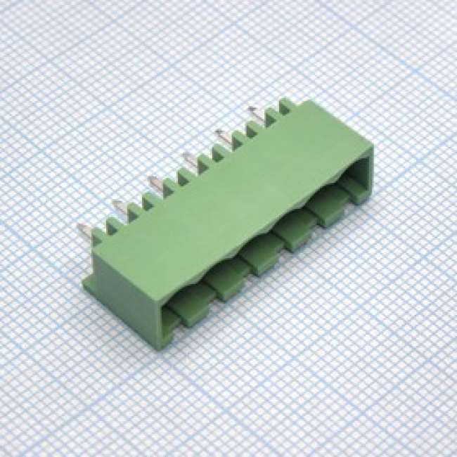 2EDGVC-5.08- 06P-14-00A(H), Разъемный клеммный блок на плату, 6 контактов. Серия 2EDGVC-5.08 2EDGVC-5.08- 06P-14-00A(H), Разъемный клеммный блок на плату, 6 контактов. Серия 2EDGVC-5.08