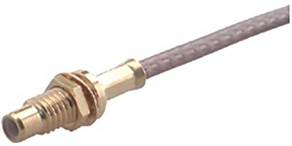 24_SMC-50-2-110/111_NE, RF Connectors / Coaxial Connectors SMC straight bulkhead cable jack(f) 24_SMC-50-2-110/111_NE, RF Connectors / Coaxial Connectors SMC straight bulkhead cable jack(f)