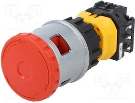 XN4E-BL412MRH, Переключатель выключатель безопасности, 2, NC x2 + NO, 30мм