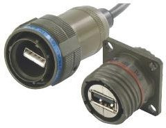 USBFTVSCCN, USB Connectors USB TV Fld Self ClosingCap Ni