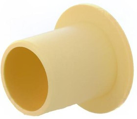 WFM-1012-15, Опорная втулка, Верс с юбкой, Внешн.диам 12мм, L 15мм, желтый