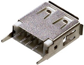 USBA-1V, Разъем USB-A вертикальный