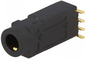 1503-16, Гнездо; Jack 3,5мм; "мама"; stereo; Кол-во полюс: 4; угловой 1503-16, Гнездо; Jack 3,5мм; "мама"; stereo; Кол-во полюс: 4; угловой