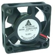 ASB02512VHA-A76N, DC Fans Tubeaxial Fan, 25x10mm, 12VDC, Sleeve Bearing, 3-Lead Wires, Locked Rotor Sensor