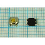 Переключатель тактовый 5,2x 5,2x 1,5, h 0,3, NO, SMD, IT-1187