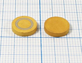 Ультразвуковой диск с золотым покрытием, 1.02МГц, пэу 10 x 2,1\диск\1,020МГц\\\ Au\AW5J10200A\AUDIOW