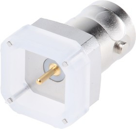 J01001A1944, jack PCB Mount BNC Connector, 50, Through Hole Termination, Straight Body