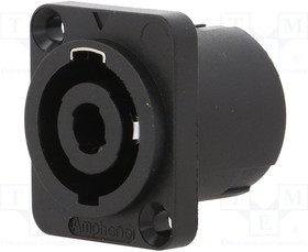 SP-4-MD, Conn Loudspeaker Connector M 4 POS Solder ST Panel Mount 4 Terminal 1 Port SP-4-MD, Conn Loudspeaker Connector M 4 POS Solder ST Panel Mount 4 Terminal 1 Port