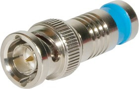 HYR-WP0112, Водонепроницаемый разъем BNC, штекер, RG-6, компрессионный