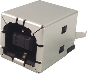 5787834-1, USB Connectors USB 1X1 B/REC VRT T/H
