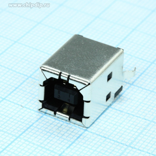 5787834-1, USB Connectors USB 1X1 B/REC VRT T/H 5787834-1, USB Connectors USB 1X1 B/REC VRT T/H