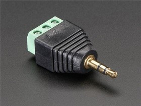 2790, Conn 3.5mm Stereo Plug/Terminal Block 3/3 POS ST