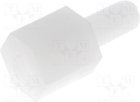 TP-5, Дистанцирующая стойка, полиамид, M3, M3, 5мм