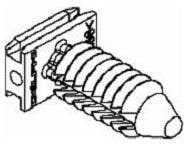 12047835, Automotive Connectors MOUN ATTCH CLIP CONN BLK NAIL