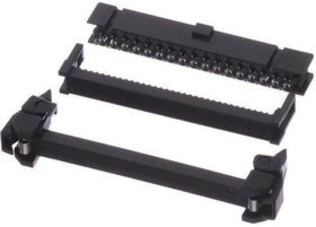 XG4M-3430-U, Rectangular MIL Spec Connectors Socket+NoLockStrain ReliefSet 34Pin 1Plr