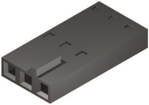 50-57-9202, SL Female Connector Housing, 2.54mm Pitch, 2 Way, 1 Row