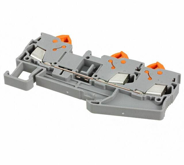3206445, QTC 2.5 Clipline Series Grey Feed Through Terminal Block, 2.5mm², Single-Level 3206445, QTC 2.5 Clipline Series Grey Feed Through Terminal Block, 2.5mm², Single-Level