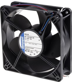 4414N, 4400 Series Axial Fan, 24 V dc, DC Operation, 205m³/h, 5.2W, 119 x 119 x 38mm