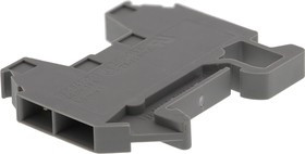 3001679, MT 1.5-QUATTRO Series Grey DIN Rail Terminal Block, 0.14 1.5mm², Double-Level, Screw
