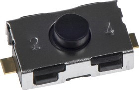KSR224G LFG, IP50 Button Tactile Switch, SPST 10 mA @ 32 V dc 0.8mm Surface Mount