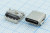 Разъем USB розетка, тип C 3.1, контакты на плату, USB3.1 TYPE-C-24PF-022