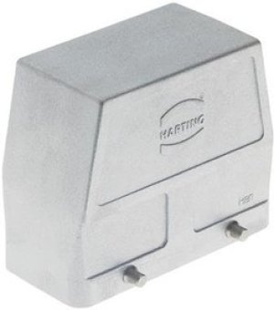 09628160801, Heavy Duty Power Connectors METAL HOOD HAN 16B 2 LVR LCKING
