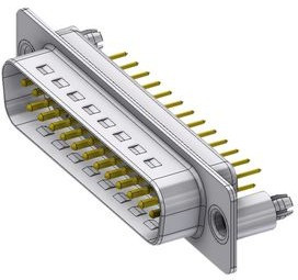 DTS25PY/2M86UN, D-Sub plug, Plug, DB-25, Radial Leads